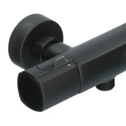 Absolut Thermostatische Badkraan Absi Zwart -InterieurKunst Verkoopwinkel 123 8794