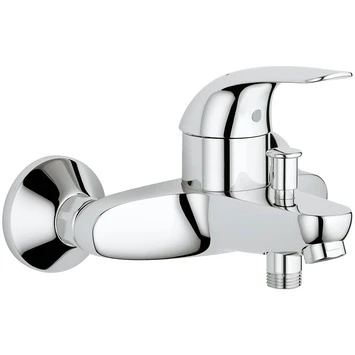 GROHE Badkraan Swift Met Hendel Chroom 15 Cm 1 GROHE Badkraan Swift Met Hendel Chroom 15 Cm