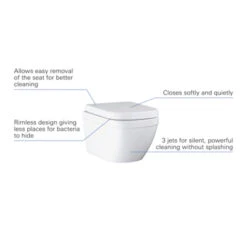 Grohe Wandcloset Ceramic Compact Verkort -InterieurKunst Verkoopwinkel 123 8859