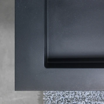 Tiger Badkamermeubelset Karlo 80cm Matzwart Met Zwarte Wastafel 5 Tiger Badkamermeubelset Karlo 80cm Matzwart Met Zwarte Wastafel - Afbeelding 5