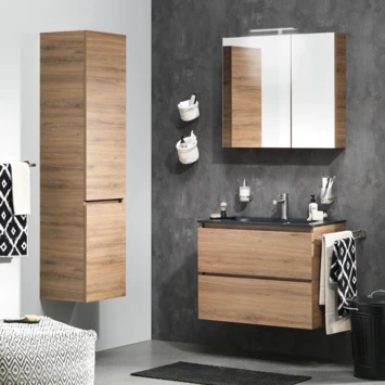 Tiger Karlo Kolomkast Chalet Eiken 160 Cm 2 Tiger Karlo Kolomkast Chalet Eiken 160 Cm - Afbeelding 2