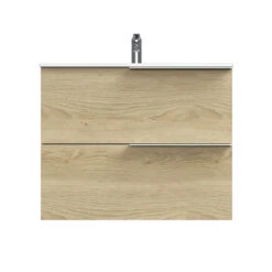 Tiger Badmeubelset Pocket 80 Cm Met 2 Lades Naturel Eik -InterieurKunst Verkoopwinkel 123 9362