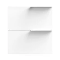 Tiger Badmeubelset Pocket 60 Cm Met 2 Lades Wit Incl. Looppoten -InterieurKunst Verkoopwinkel 123 9391