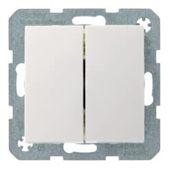 Berker S.1 Wissel-wisselschakelaar Wit