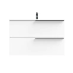 Tiger Badmeubelset Pocket 100 Cm Met 2 Lades Wit -InterieurKunst Verkoopwinkel 123 9690