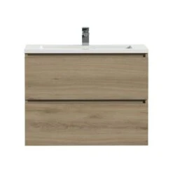 Tiger Karlo Badkamermeubel 80 Cm Chalet Eiken Met Wastafel Hoogglans Wit 10 Tiger Karlo Badkamermeubel 80 Cm Chalet Eiken Met Wastafel Hoogglans Wit -InterieurKunst Verkoopwinkel 123 9705