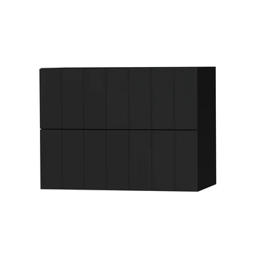 Tiger Maryport Badkamermeubelset 80 Cm Mat Zwart Met Wit Glanzende Polybeton Wastafel En Matzwarte Grepen 6 Tiger Maryport Badkamermeubelset 80 Cm Mat Zwart Met Wit Glanzende Polybeton Wastafel En Matzwarte Grepen - Afbeelding 6