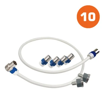 Hirschmann Aansluitset Versterker 4 Voudig 4114 2 Hirschmann Aansluitset Versterker 4 Voudig 4114 - Afbeelding 2