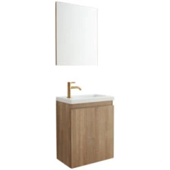 Allibert Fonteinmeubel Portopack Eiken 40cm -InterieurKunst Verkoopwinkel 123 9859